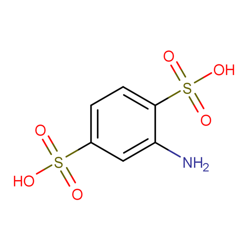 2-氨基-1,4-苯二磺酸(CAS:98-44-2)