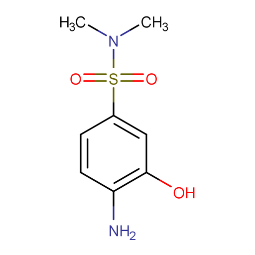 2-氨基苯酚-5-(N,N-二甲基)磺酰胺（CAS：41608-75-7）