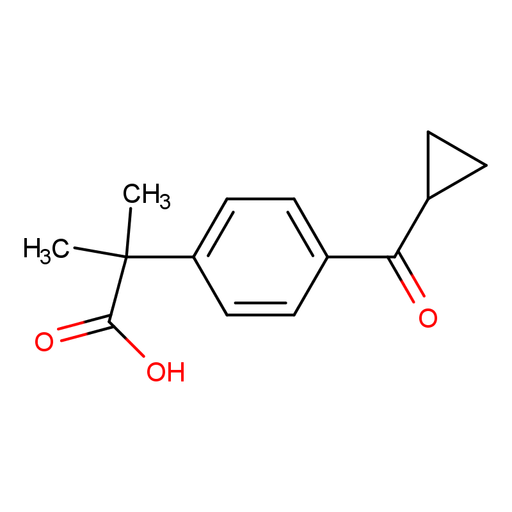 2-(4-(环丙烷羰基)苯基)-2-甲基丙酸（CAS：162096-54-0）的特性和应用